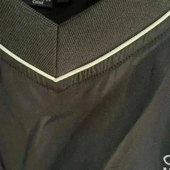 FJ  Foot Joy‎ Pullover Windbreaker Black VNeck Homestead Resort  XXL - Picture 6 of 9